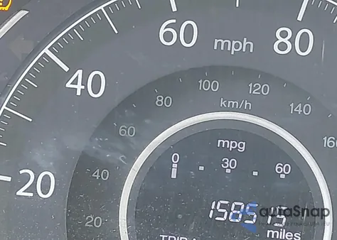 2013 Honda Cr-V Ex из США, поврежденный, VIN 2HKRM4H59DH612290